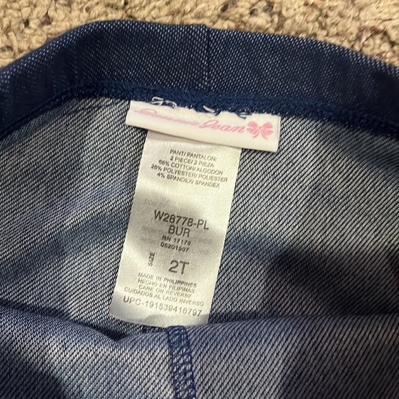 Adorable size 2 set boho top and little soft jeggings - Picture 5 of 5